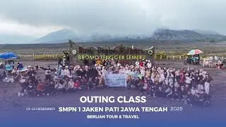 Outing Class SMPN 1 Jaken Pati Literasi Budaya Goes to Bromo-Malang