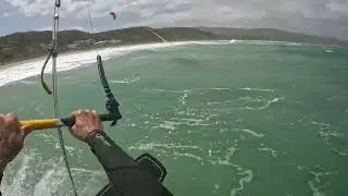 Greg's first Open Sea Kiting at Buffels Bay