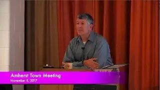 Town Meeting 11-08-17 Motion to Adjourn