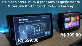 Espelhamento MP5 7 polegadas links promocionais de multimidias Mercado Livre na descri&ccedil;&atilde;o em mais!