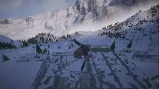 Alps hole in one with steezy nosetap (Steep Gameplay)