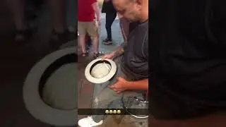 Downtown Nashville magician makes cigarette levitate