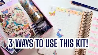 3 WAYS to Use the Simply Gilded Sub Box! 💖 Unboxing, Review & Planner Kit Ideas