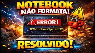 Corrigindo Erro X:Windows System32 Resolvido!