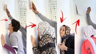 لو قدرت تعملها تكسب التحدي والعقاب هيمشي حافي في الشارع امام الناس