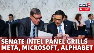 LIVE: Senate Grills Meta, And Microsoft On Election Interference | US Presidential Poll | N18G