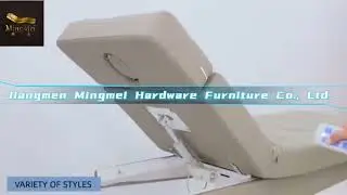 Adjustable Beauty Bed 3/4 Motors Electric Massage Table with Foot Control
