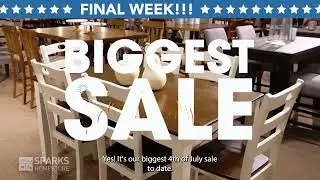 Sparks Final Week  Freedom Costs Less Sale