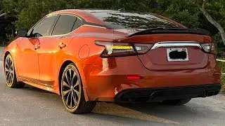 Nissan maxima 2019-2023 reflector LED lights Explained and installed