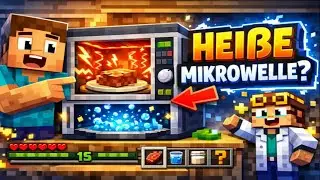 Wie macht eine Mikrowelle Essen hei&szlig;? | Minecraft Animation