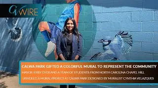 Calwa Park is Gifted a Colorful Mural