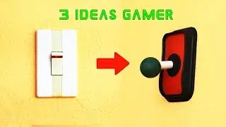 3 IDEAS GAMER QUE CUALQUIERA PUEDE HACER EN CASA - LIFE HACKS