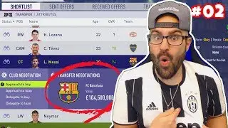 MESSI JOINING JUVENTUS?!! - FIFA 18 Career Mode #02