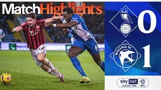📺 HIGHLIGHTS - Latics 0-1 Walsall