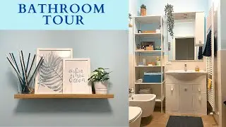 BATHROOM TOUR | HOME TOUR | ita | Tour del mio bagno con angolo lavanderia | Ikea