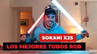 LOS MEJORES TUBOS LED RGB Y  BARATOS | LOS SOKANI X25