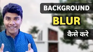 How To Blur Background On Pixallab #technicalravin #youtubetips How To Blur Thumbnail