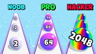 Ball Run 2048 Live Stream | Can I Reach 2048? 😱