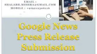 Google News Press Release Submission
