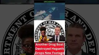 Another Drug Boat Destroyed Hegseth Drops New Footage