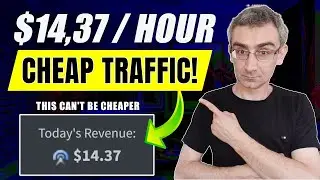 +$15 PER HOUR With The Paid Traffic Method SUPER CHEAP! | CPA Marketing