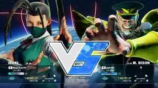 SFV - Majorboy19 (Ibuki) Vs galtu01 (M.Bison)