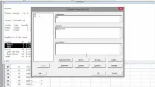 Minitab - Двухфакторный дисперсионный анализ