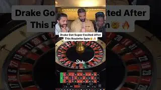 Drake Plays High stake Roulette..#stake   #drake #roulette #shorts #short #viral #casino #slots