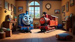 Five Toy Trains Choo Choo Choo | Train Song for Kids | Nursery Rhymes and Counting Fun