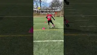 ⚠️Soccer Tips When Curving The Ball‼️#soccer #football