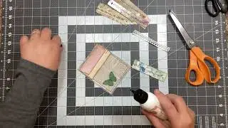 Left over paper strip project inspired by @TreasureBooks