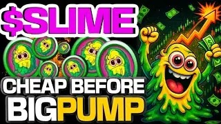 $SLIME COIN IS EXTREMELY CHEAP TO GET IN BEFORE THE MASSIVE PUMP!!!