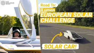 Testing our Solar Car | Road to iESC and Carbon Fiber Manufacturing | Sonnenvlog S1E1