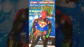👉🏼 🦇 (Batman / Superman Fusion) | World's Finest | DC Multiverse | Action Figure | Mcfarlane Toys