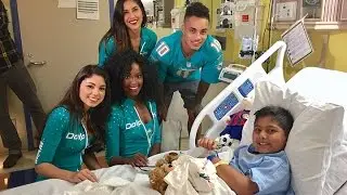 Miami Dolphins Bring Cheer to Baptist Children's Hospital