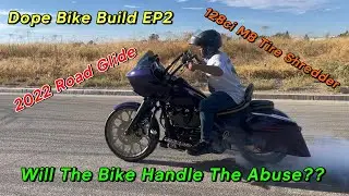 2022 Harley Davidson Road Glide 128ci M8 Build 🔥 Tire Shredder 💨 Dope Bike Build Episode 2