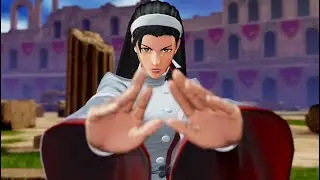 KOFXV - CHIZURU KAGURA 100% DAMAGE STUN COMBO!!