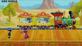 How to baby train journey#KidsWorld#FunForKids#KidsGames#ToddlerGames