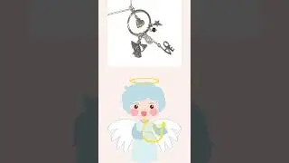 Bluenoemi Jewelry Sterling Silver Angels necklaces and earrings