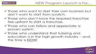 Own Your Own Franchise Business in Billion Dollar Industry!