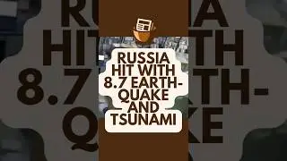 BREAKING NEWS Tsunami Hits Russia After 8.7 Quake | Hawaii on Alert 🌊🌍 #newsupdate #breakingnews
