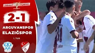 Arguvanspor 2-1 Elazığspor MAÇ ÖZETİ (Ziraat Türkiye Kupası 1. Tur Maçı) / 28.09.2023