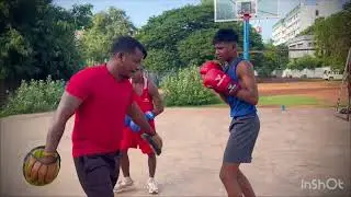 #mks boxing club#coach Rajesh #boxing punching ped work # boxing tips idea# boxing love life mks