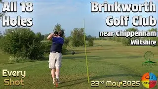 18 Holes at Brinkworth Golf Course. Every shot golf vlog from this rural Wiltshire parkland course