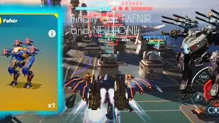 FINALLY got FAFNIR! War robots FAFNIR and NEWTON gameplay- By Leo plays
