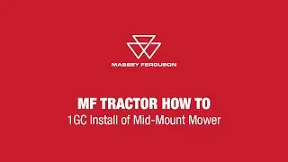 How to Install Mid-Mount Mower on 1GC Tractors