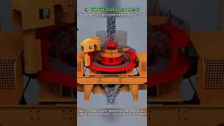 GORGEOUS SAND ALERT ✨#machine #sand #stone #crusher #mining #output #shaping #factory #work