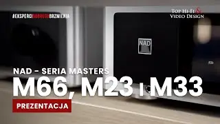 NAD - seria Masters M66, M23 i M33  - prezentacja Top Hi-Fi