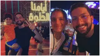سنابات بدر حكيم كاملة في city walk تعب من كثر المشي 😂 | بوليفارد المواهب