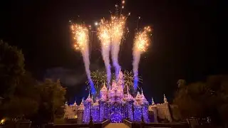 Believe In Holiday Magic Fireworks Disneyland 2025 4K